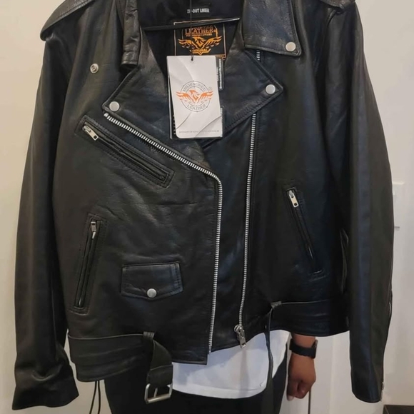 Black Biker Jacket